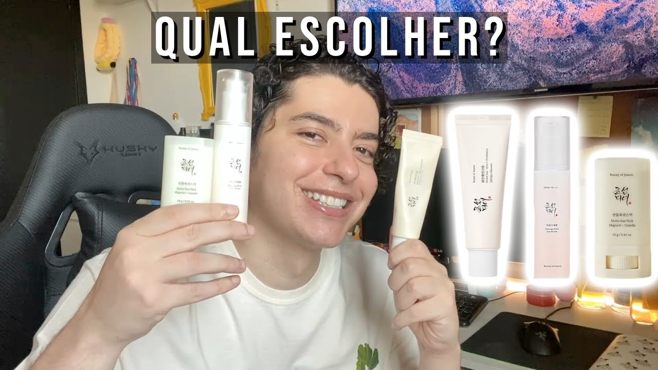 Miniatura da avaliação em vídeo de Sérum Protetor Facial Ginseng Moist Sun Serum Beauty of Joseon FPS50+ PA++++ 50ml