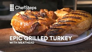 Epic Grilled Turkey with Meathead