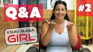 Krav Maga Girl | Q&amp;A | Is it Better to Kick or Squeeze a Guy&#39;s Balls ?