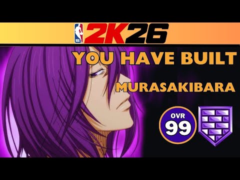 SHAQ BUILD? |  NBA 2K26 MURASAKIBARA BUILD | KUROKO NO BASKET 2K26
