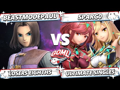GOML 2025 TOP 8 - BeastModePaul (Hero) Vs. Spargo (Pyra Mythra) Smash Ultimate - SSBU