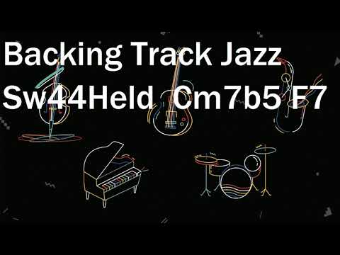 Backing Track Jazz Sw44Held Cm7b5 - F7