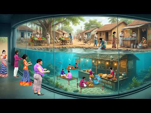 UnderWater Dhaba Restaurant Dhaba In Water Hindi Kahaniya Moral Stories