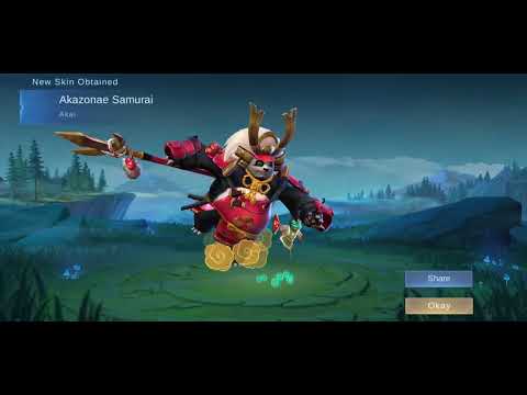 Mobile Legends Fragments Shopping: Akazonae Samurai Akai