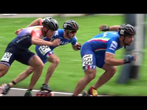 Jun A Men 1 Lap Final (2016 European Championships Inline Speedskating)