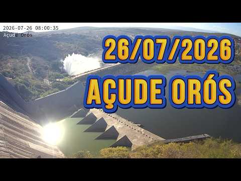 AÇUDE ORÓS DADOS ATUALIZADOS HOJE 26/07/2026 CEARÁ