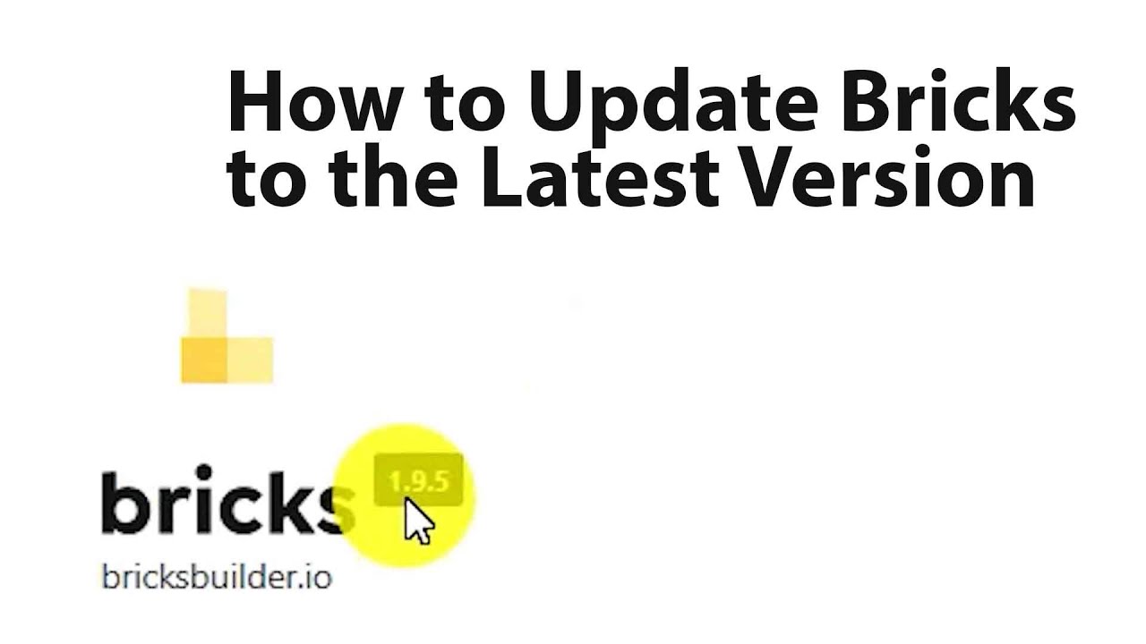 How to update Bricks Builder