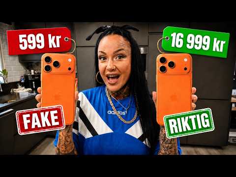 Vi Köpte en FAKE iPhone 17 Pro Max för 600 kr