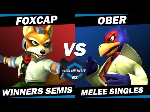 FoxCap vs Ober - Winners Semi Finals | Midlane Melee 53