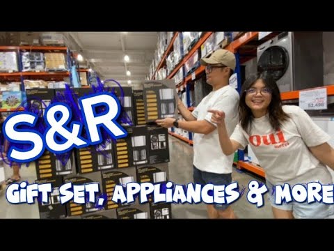 S&R Gift Set, Appliances & Grocery Shopping