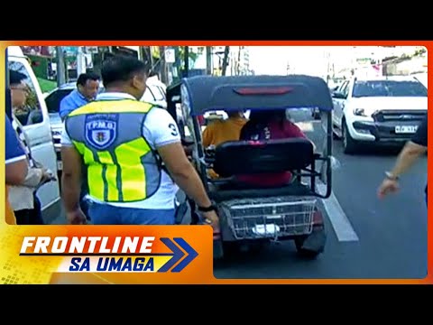 Ilang e-bike at e-trike na dumaraan sa mga pangunahing kalsada, natiketan I Frontline Sa Umaga