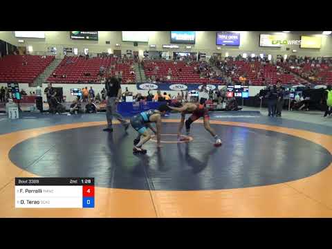 2018 Marine Corps US Open/Senior Men's Freestyle 57 Con Semis - Frank Perrelli (TMWC) Vs. David Te