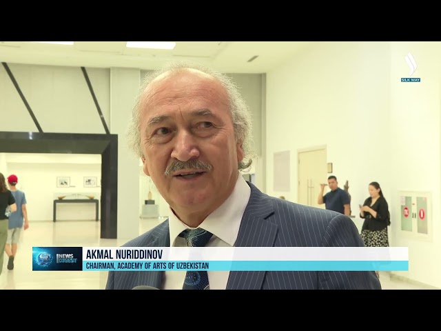 Astana’da Özbek sanat ustalarının eserleri sergilendi
