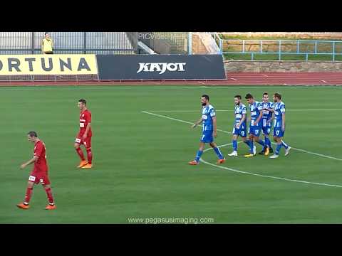 1.SC Znojmo FK - FK Ústí nad Labem 3:0 (2:0), 9. kolo Fortuna NL 2018/19, 21.9.2018 (vlastní gól)