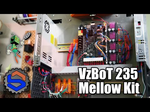 VzBot 235 Mellow Kit build with Steve Builds! - Part 8