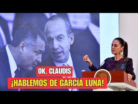 Claudia pidió hablar de García Luna. Le hicimos caso