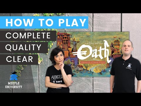 Oath Chronicles of Empire and Exile Board Game - How To Play (Tarrant's BEST work? :D)