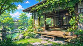 Morning In A Japanese Garden House ☀️ Morning Lofi For Peace, Focus & New Energy 🌿 Lofi Summer Vibes