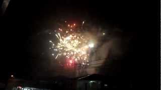 preview picture of video 'amazing fireworks at kuching'