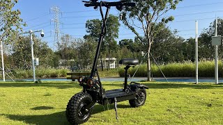 Top 10 des scooters électriques avec siège | Scooter électrique adulte tout-terrain à deux moteurs