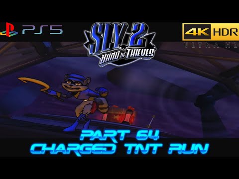 Sly 2: Band of Thieves: Part 64: Anatomy For Disaster: Charged TNT Run (PS5) (4KHDR)