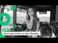 Fenna (10) reist met een bus door Europa