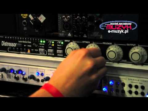 Empirical Labs Distressor demo drums - kompresja stopy, werbla, test na E-MUZYK.pl