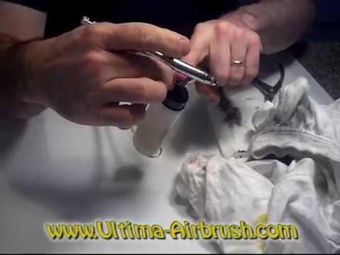 AIRBRUSH 101 | AIRBRUSH CLEANING TIPS TUTORIAL - Advance cleaning tips by Richard Markham