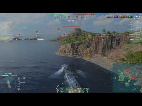 Harugumo T10 IJN DD | 329k Damage | World of Warships
