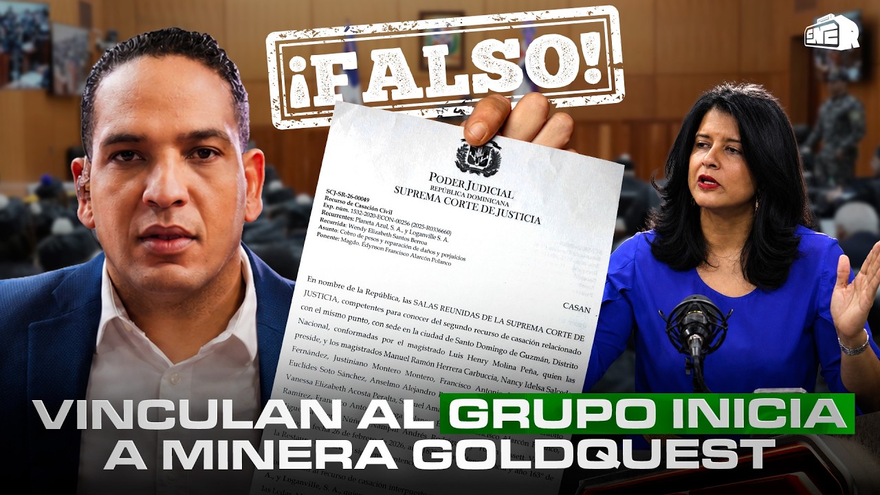 ¡FALSO! DESMONTAN CAMPAÑA QUE VINCULA AL GRUPO INICIA A MINERA GOLDQUEST