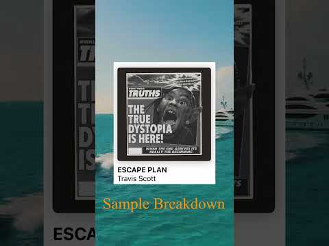 Travis Scott - "ESCAPE PLAN" Sample Breakdown by Nik D