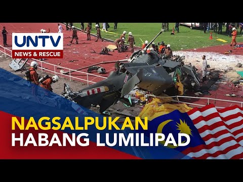 2 Navy choppers, nagbanggaan sa ere; 10 sakay, nasawi