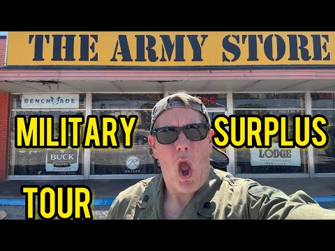 Going BERSERK At This Military Surplus Store! 