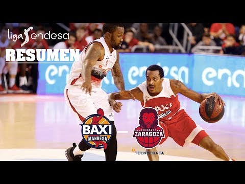 BAXI Manresa - Tecnyconta Zaragoza (94-73) RESUMEN // Jornada 12 Liga Endesa