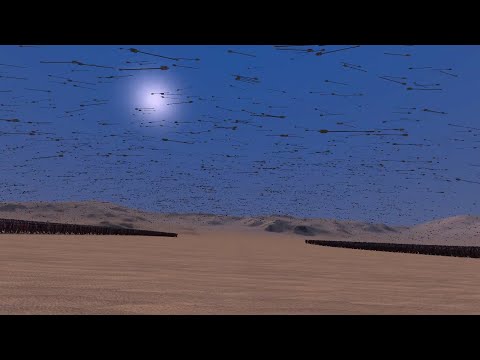 ARROW RAIN (Very Satisfiying) - MASSIVE ARCHER UNITS - Ultimate Epic Battle Simulator