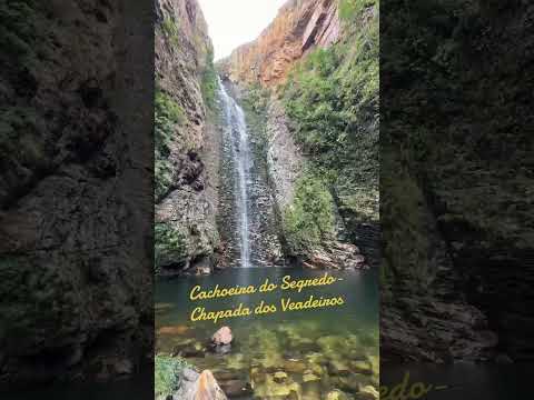 ❌Escute o barulho da Cachoeira dos Segredos 🙏 #turismo #chapadadosveadeiros #viajar #natureza