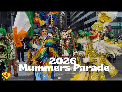 Mummers Parade 2026: Aqua String Band – “Shamrock Shenanigans” 