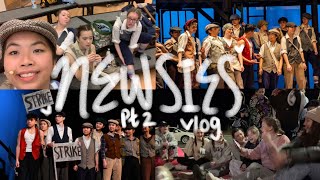 NEWSIES drama club VLOG part 2! 🗞🎭