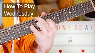 &#39;Wednesday&#39; Prince Acoustic Guitar Lesson