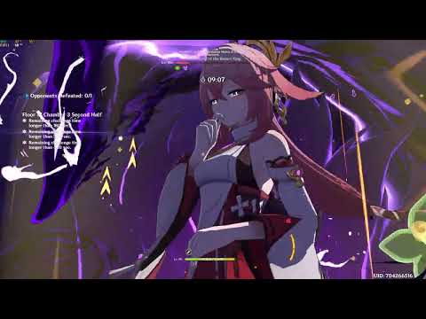 Yae Miko(C0) best aggravate team!!-Floor 12-3(3.2)|Genshin Impact