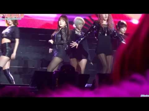 131221 Eunjung - 'Like The First Time' @ T-ara's ON-AIR concert in Guangzhou