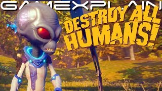 12 Minutes of Destroy All Humans! Remake Gameplay - DIRECT FEED (PAX East)