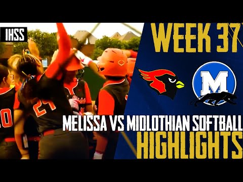 Melissa Softball Dominates Midlothian 12-0 in Regional Semifinal
