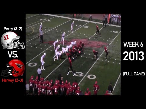 Perry Pirates (3-2) vs. Harvey Red Raiders (2-3) - 2013 Ohio High School Football (FULL GAME)