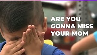 Reporter Makes Kid 4 Cry Missing His Mom on TV Cou