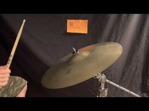 20" ZILDJIAN A series ROCK RIDE CYMBAL, 2722 grams, BLOCK LETTER ERA, PRE-SERIAL NUMBER image 9