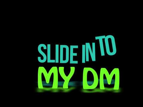 Aaron Martyn   Slide Into My DM (Official Lyric Video)