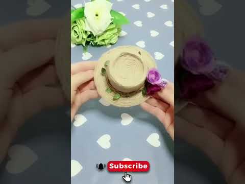 Идея домашнего декора из джута DIY Идеи для рукоделия из джутовой веревки Джутовый домашний декор ручной работы из мешковины