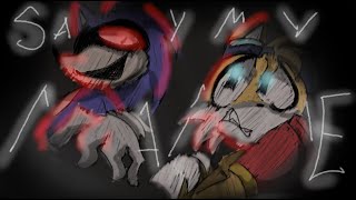 Cover art for SAY MY NAME [fnf die with a smile CoVeR]