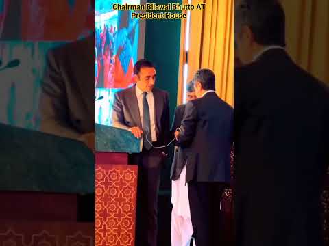 Bilawal Bhutto at the President's House #chairman #ppp #bilawalbhutto #presidenthouse
